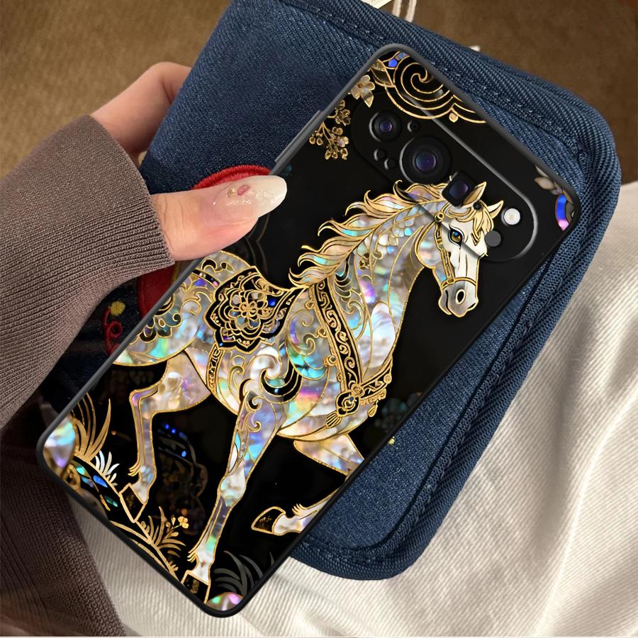 Google Pixel 8A - Lucky Horse Funda – coque de