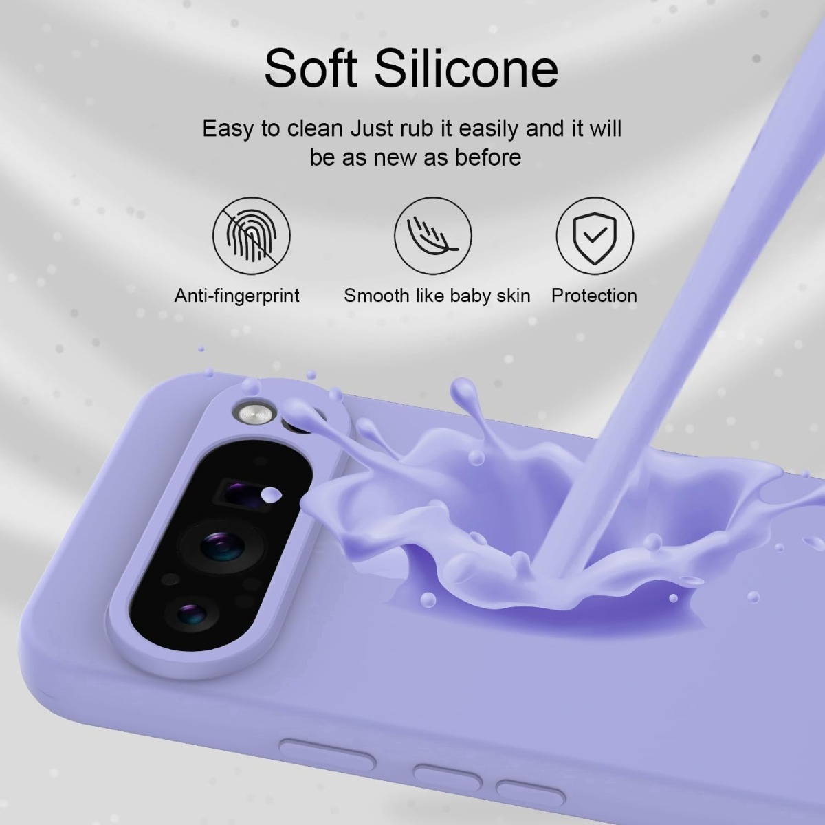 Coque en silicone liquide de h - Google Pixel 9 Pro avis et prix