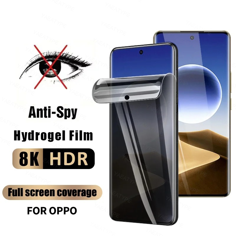 Film Hydrogel de confidentiali - Oppo Reno 12 avis et prix